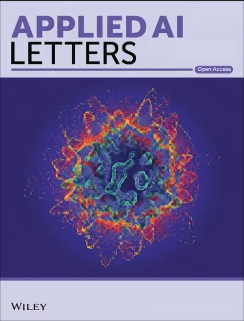 Special Issue Journal: Applied AI Letters - Agrofood Conference